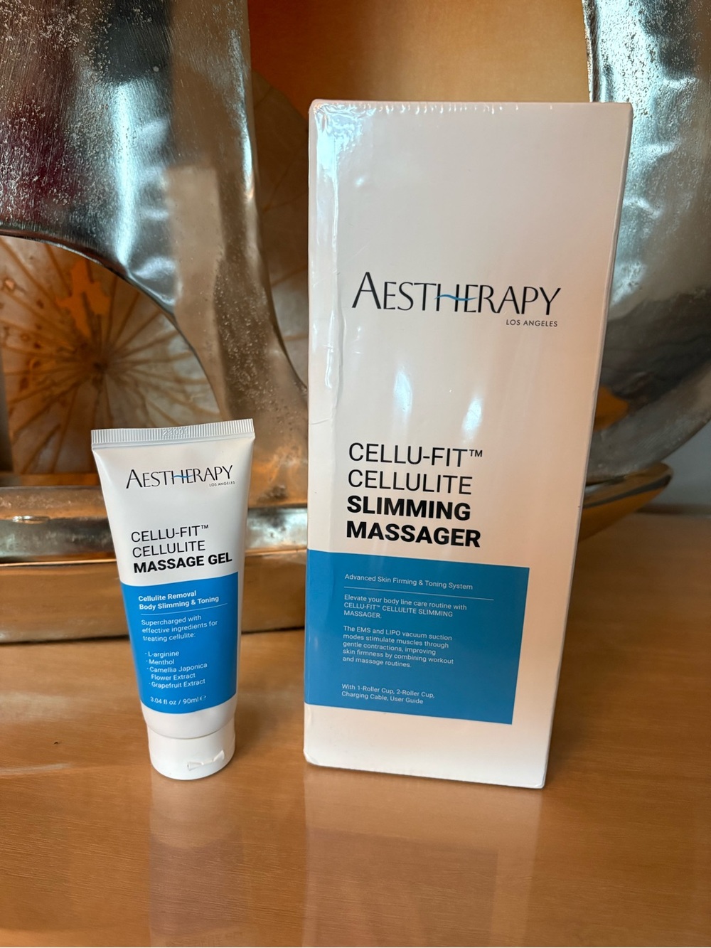 Aestherapy Cellu-Fit™ Cellulite Slimming Massager + Massage Gel | NEW & SEALED